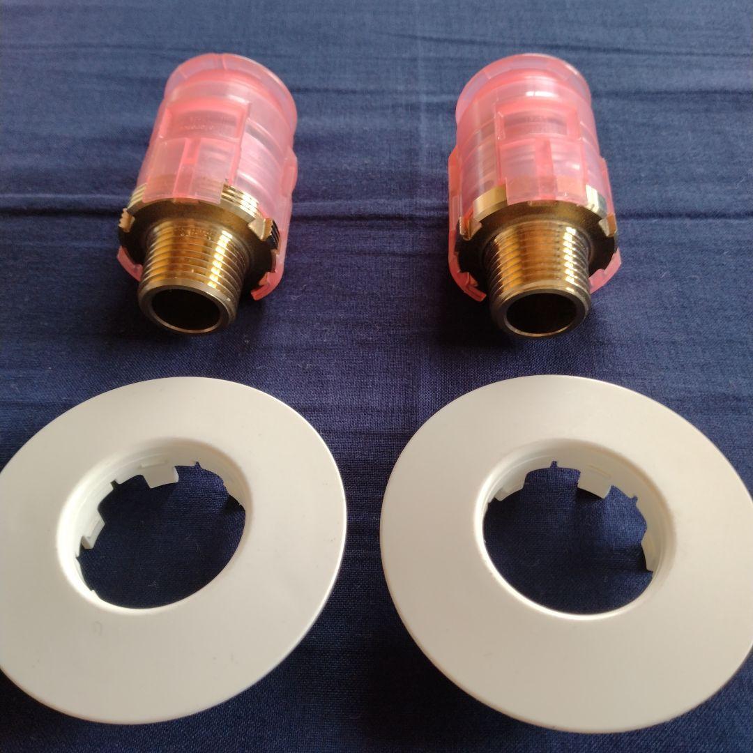 スプリンクラーヘッド QR r2.6 72℃　2個セット プレート付き