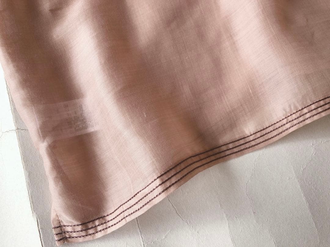 トゥモローランド DES PRES ラミー100%スキッパープルオーバー