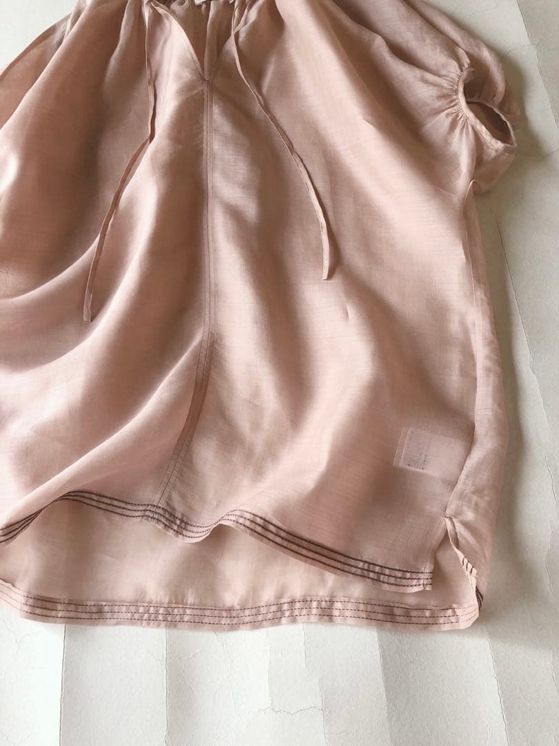 トゥモローランド DES PRES ラミー100%スキッパープルオーバー