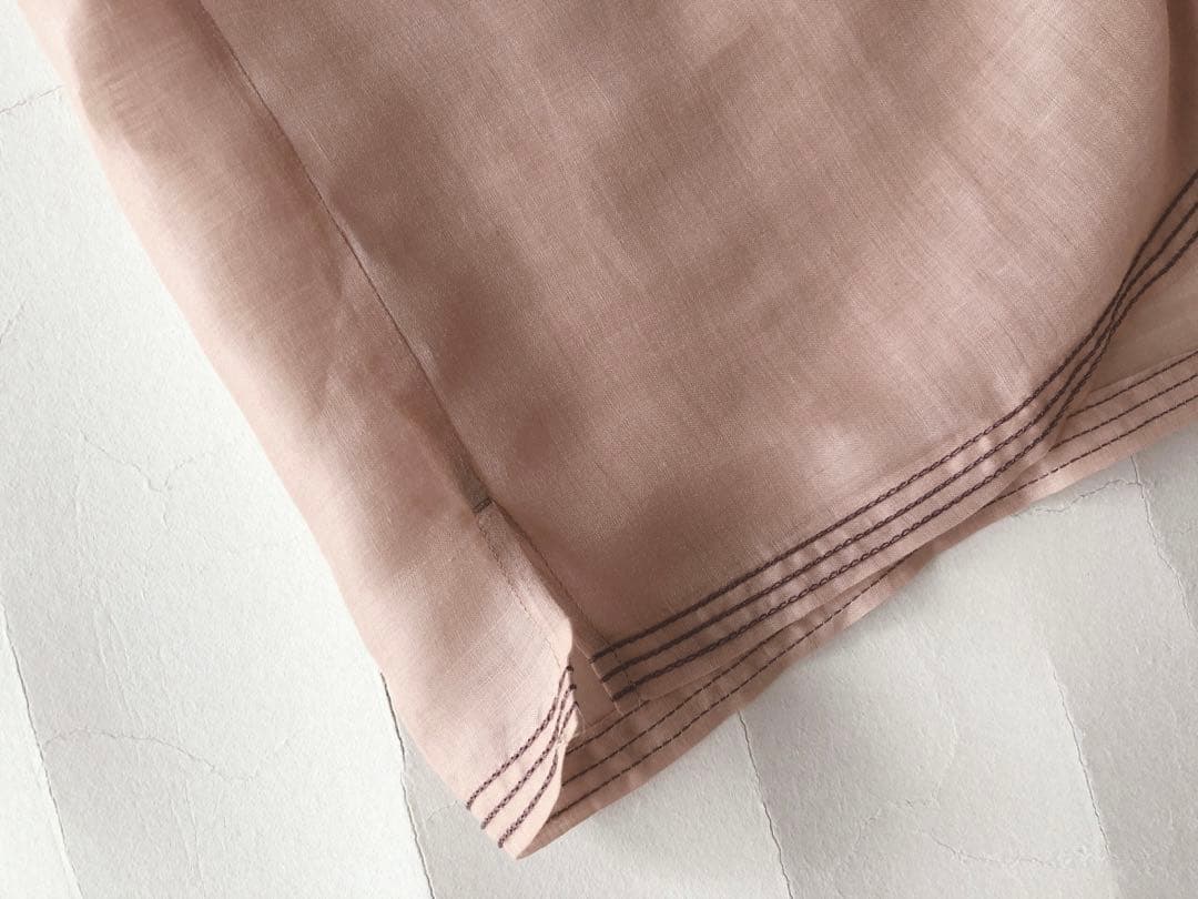 トゥモローランド DES PRES ラミー100%スキッパープルオーバー