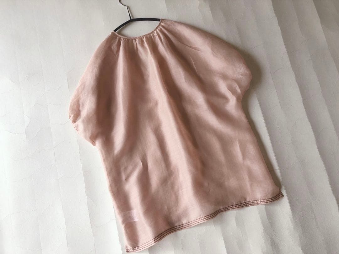 トゥモローランド DES PRES ラミー100%スキッパープルオーバー