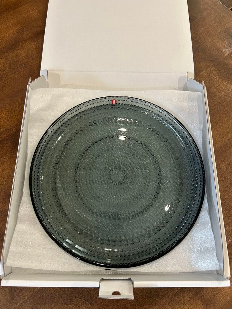 イッタラ　 カステヘルミ　廃盤色　グレー　2枚組　北欧　26cm