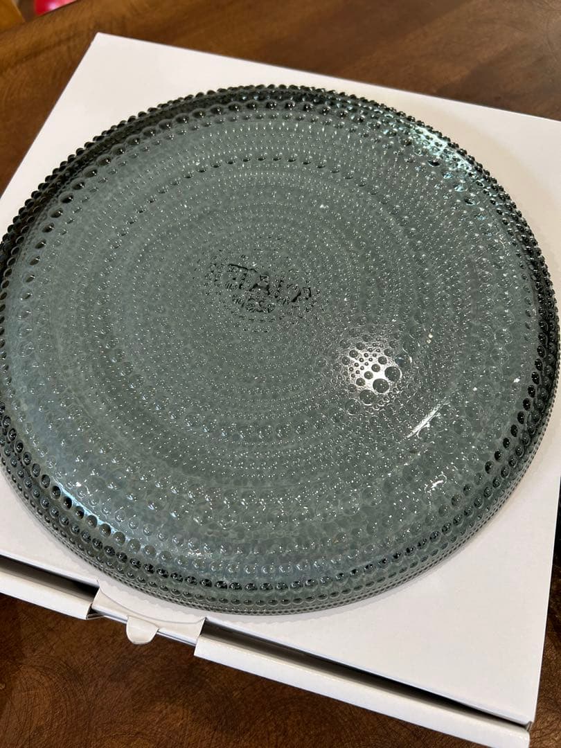 イッタラ　 カステヘルミ　廃盤色　グレー　2枚組　北欧　26cm