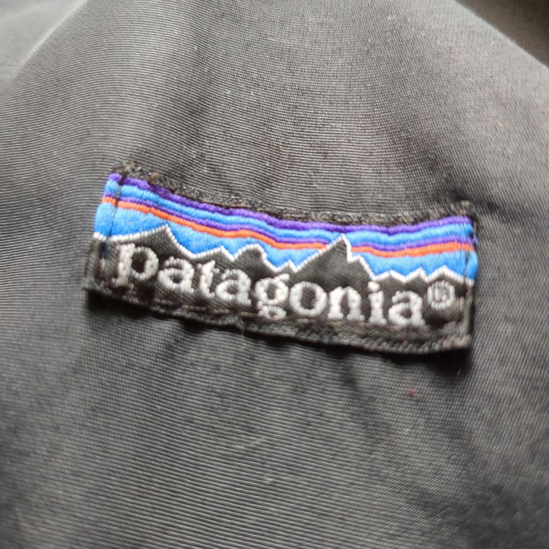 80s USA製 Patagonia シェルドシンチラ ブラック Mサイズ