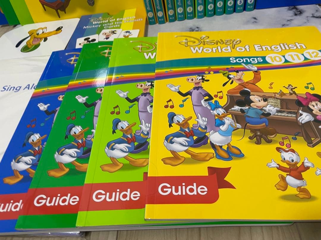 DWE ディズニー英語システム　シングアロングセット　Blu-ray 720