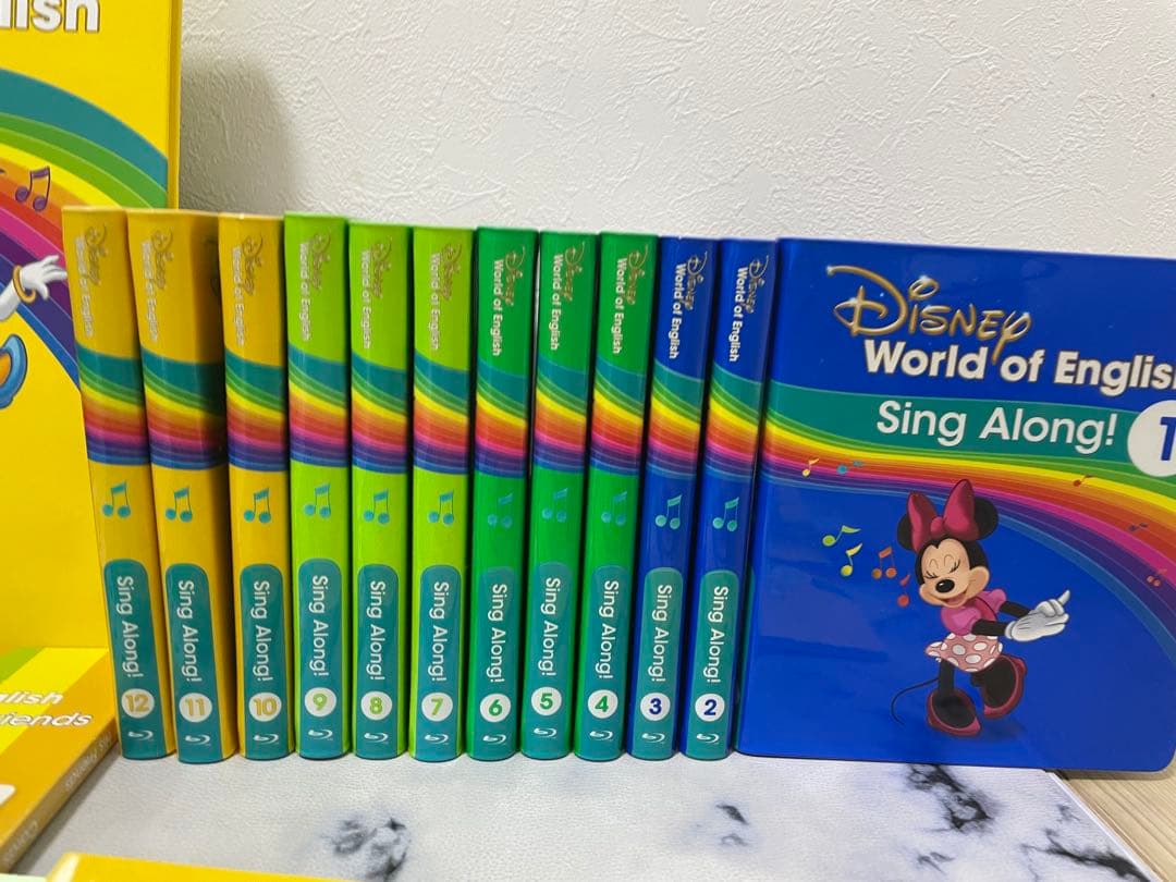 DWE ディズニー英語システム　シングアロングセット　Blu-ray 720