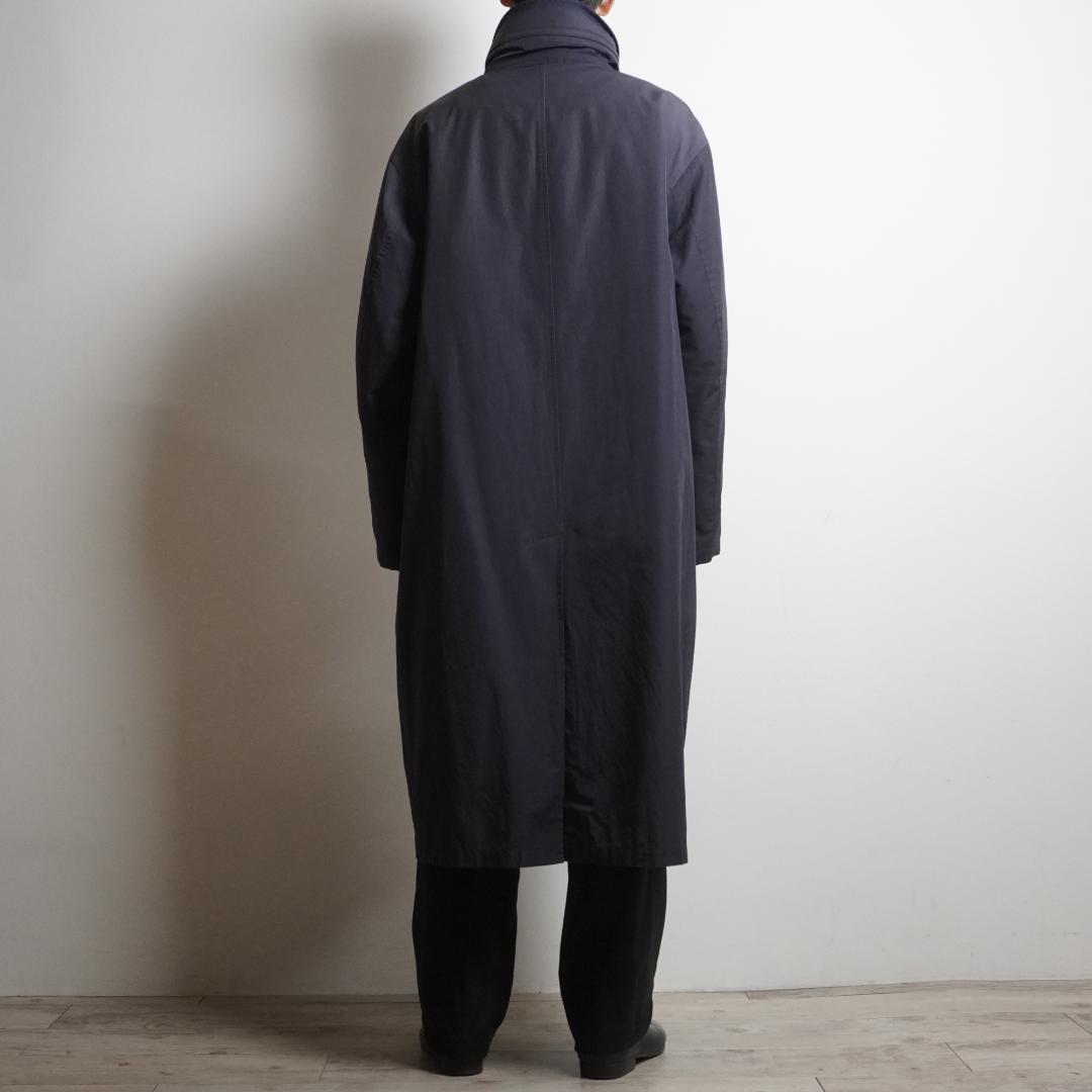 BURBERRY LONDON ライナー付ステンカラーコート 濃紺/XW260