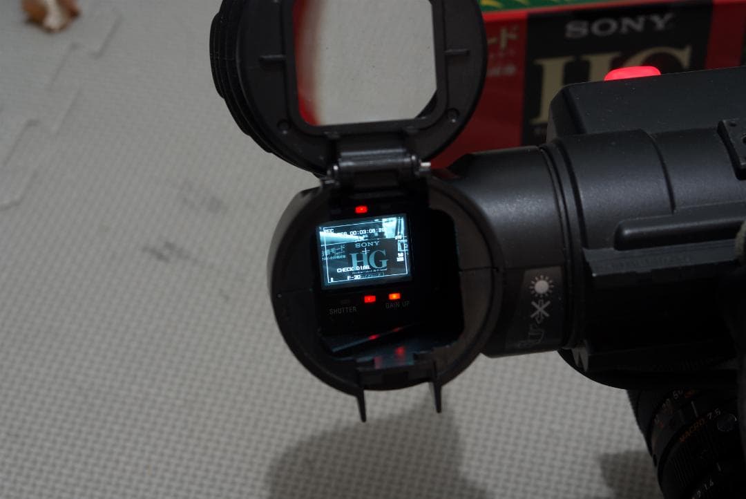 SONY 業務用ビデオカメラ DSR-300 基本動作ＯＫ