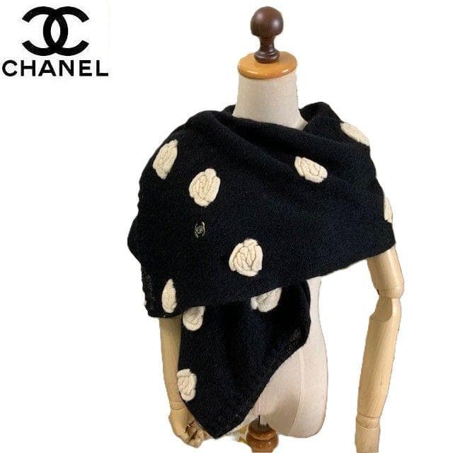 【訳あり】CHANEL カメリア ストール・ショール 人気アイテム