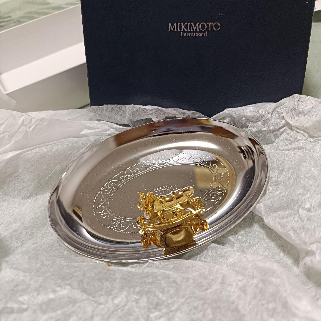 ミキモト MIKIMOTO ジュエリートレイ　箱つき　 未使用品