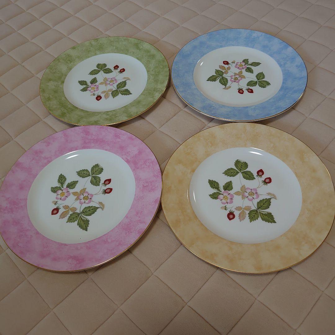 ウェッジウッドストロベリー20センチ4枚セット