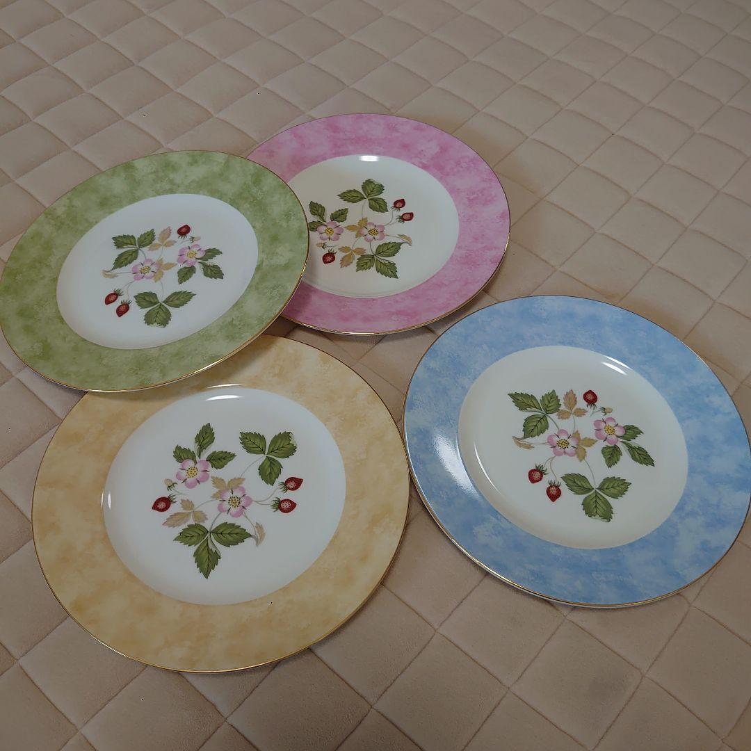 ウェッジウッドストロベリー20センチ4枚セット