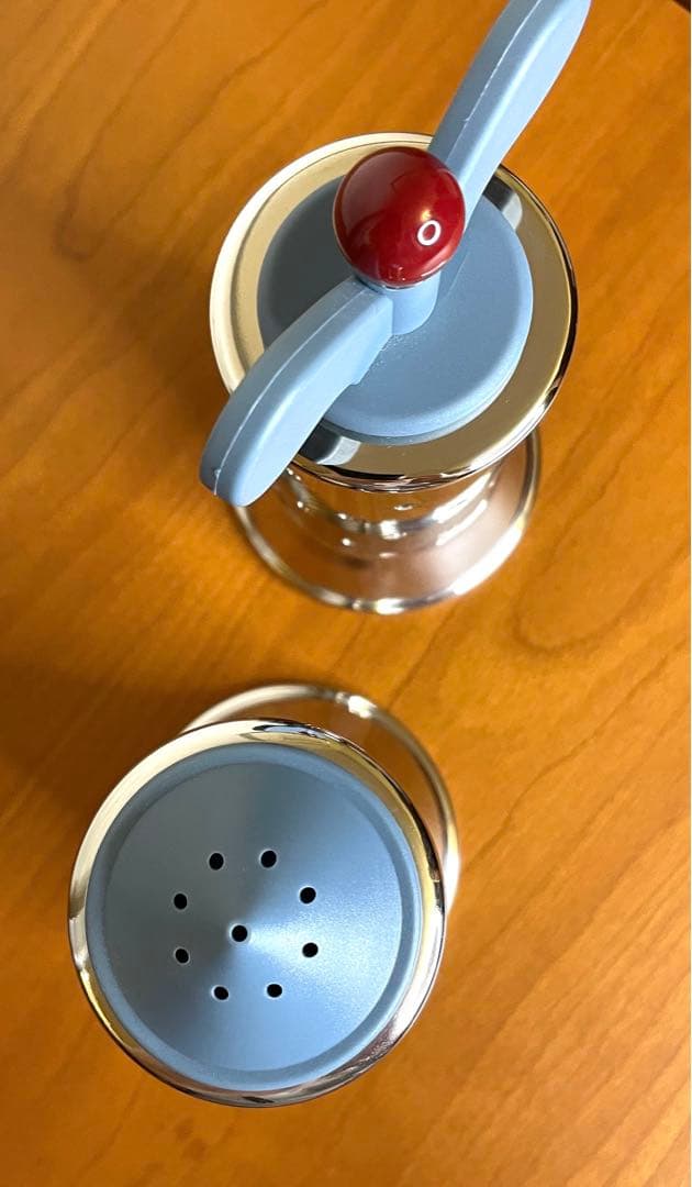 ALEESI 未使用 ペッパーミル & ソルトキャスター セット