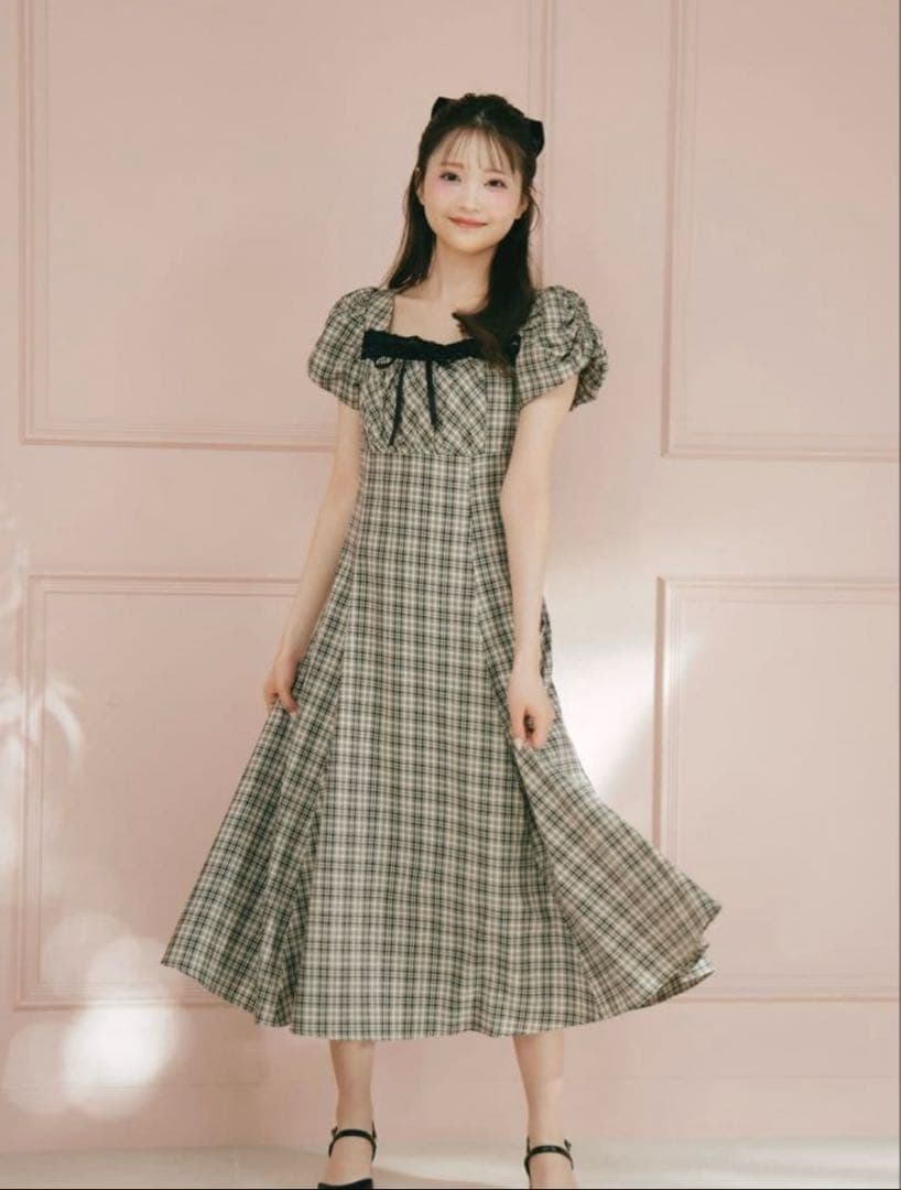 An MILLE バストギャザーリボンOP