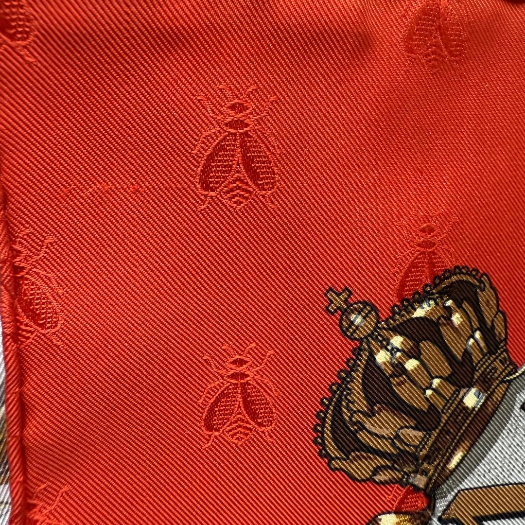 HERMES スカーフ NAPOLEON 2026年トレンドカラー　オレンジ