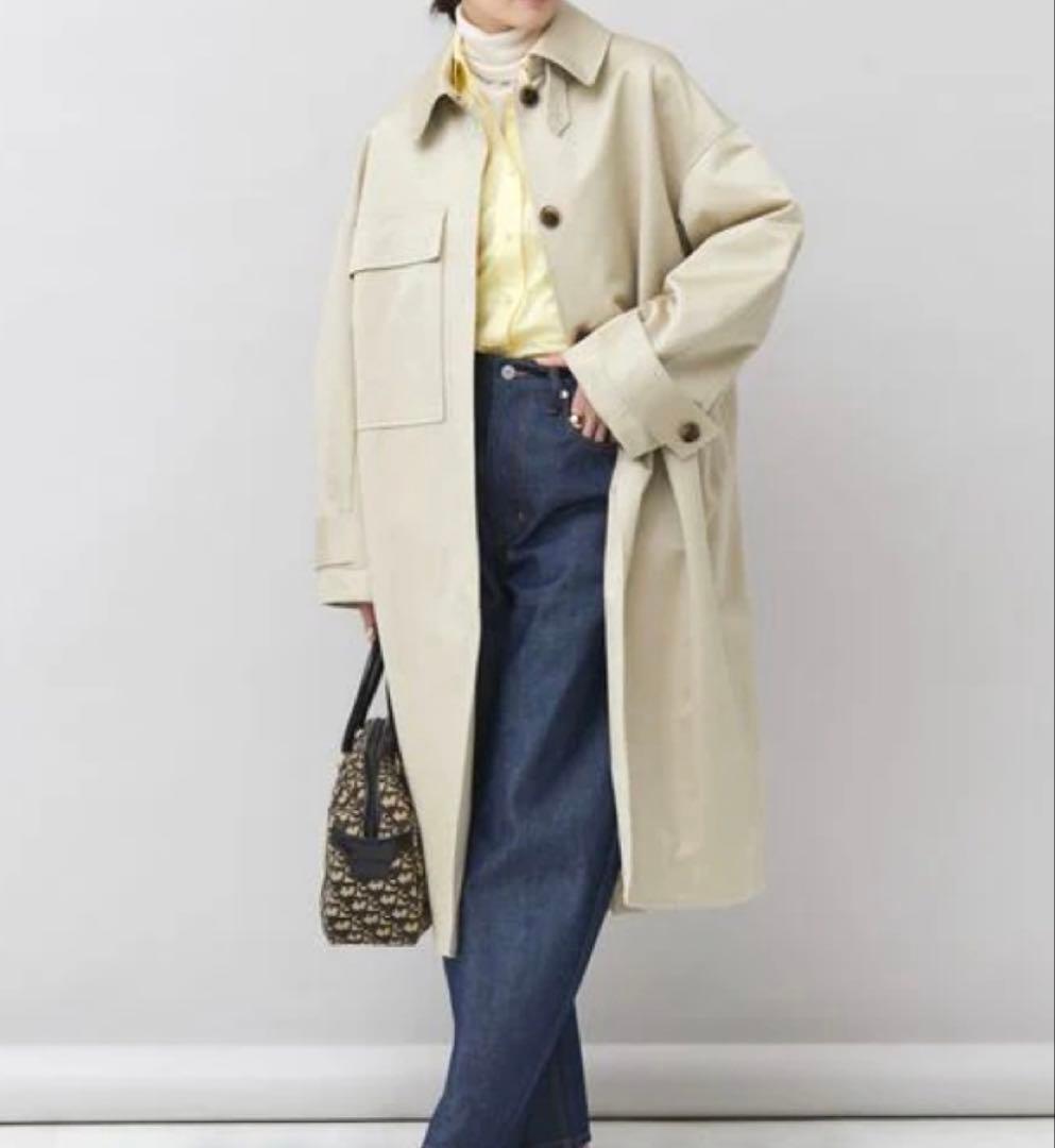 新品✨未使用✨カレンソロジー オーバーサイズ ロング コート ベージュ トレンチ