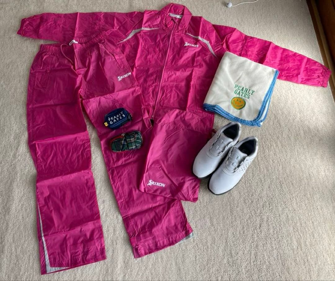 スリクソン ゴルフ用レインウェア フットジョイ ゴルフシューズ 等 まとめ売り