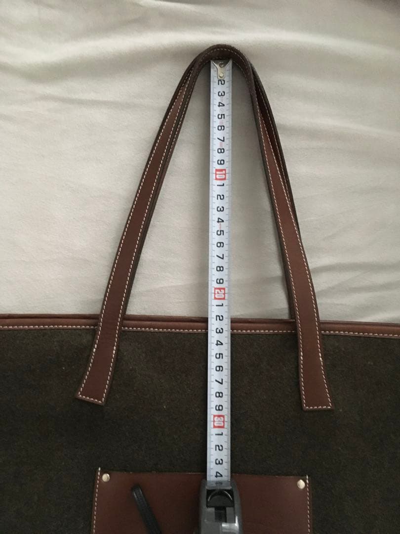 ソメスサドル　メンズ　ウールレザー　トートバッグ