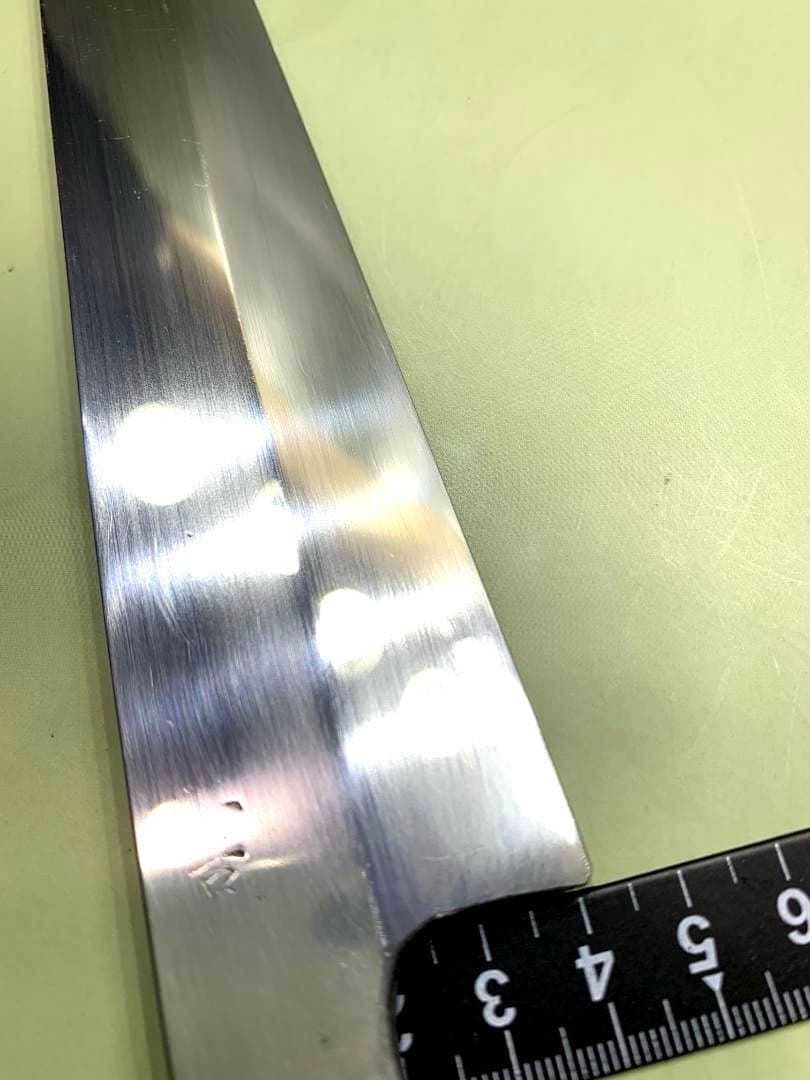 尚台正吉　鎌形薄刃包丁　刃渡り21.5cm