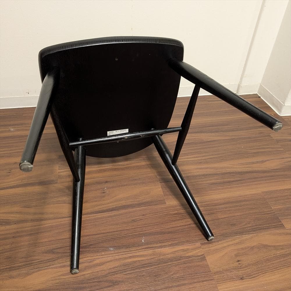 柏木工　オーク　ダイニングチェア　ウィンザーチェア　アームチェア　椅子　イス　L