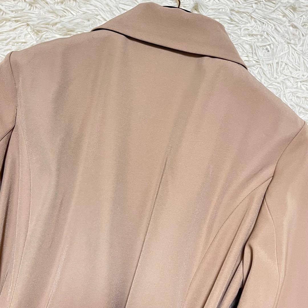 【新品タグ付き✨️】ジェンヌ オードリーフレアトレンチコート Lサイズ