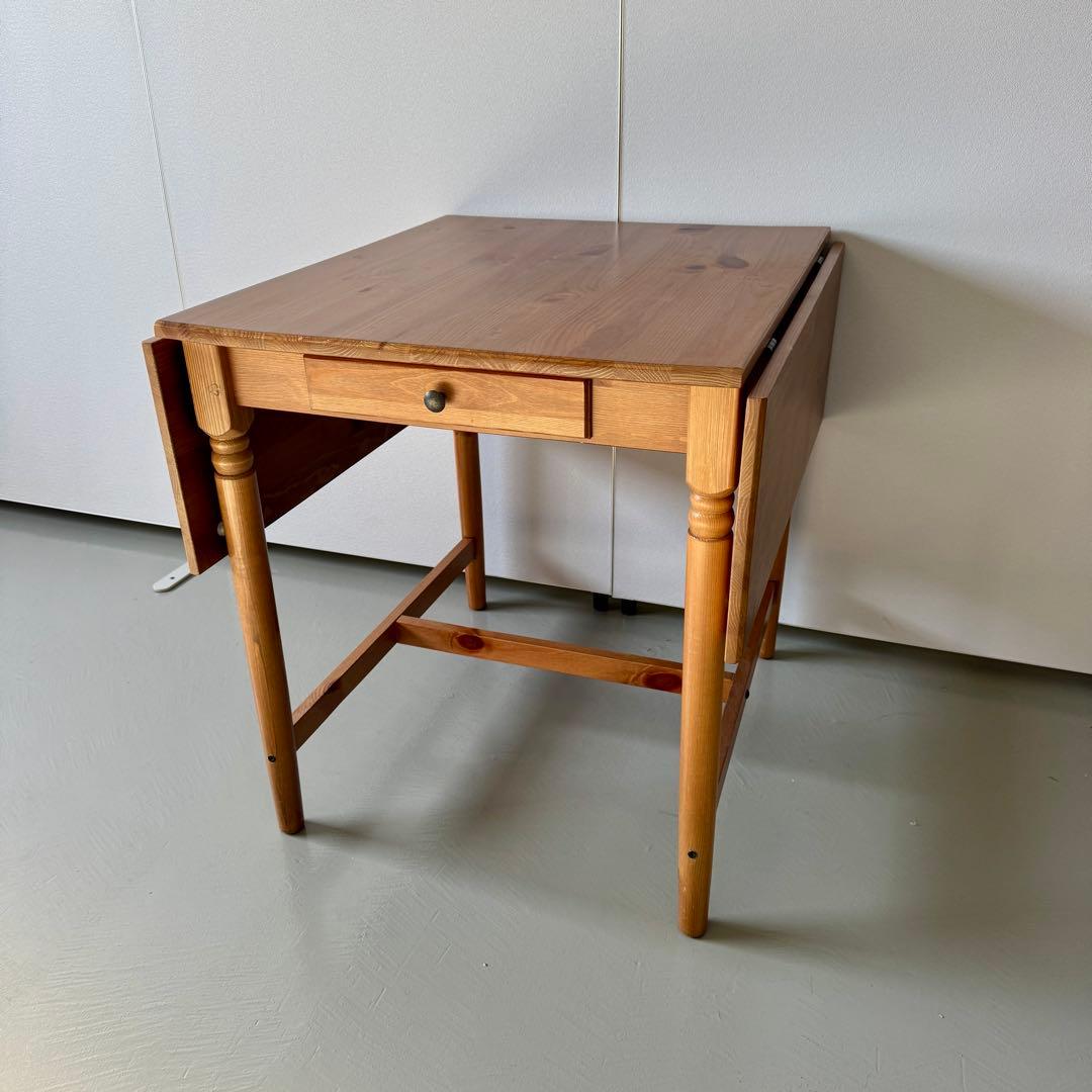 【かなえ 】IKEA イケア INGATORP ダイニングテーブル