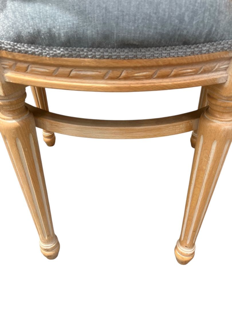 【美品】フランス製 アンティークチェア 彫刻ダイニングチェア 稀少品　1️⃣