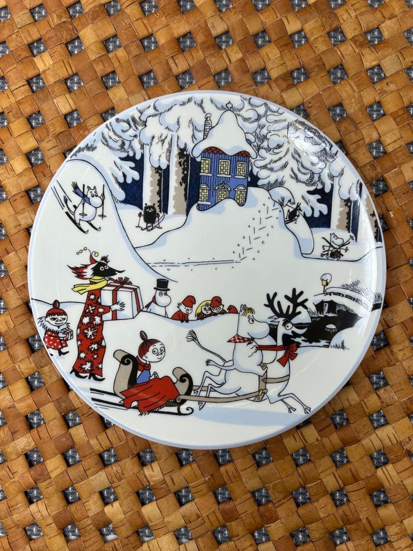 アラビア1997年ムーミン プレート➕プレートハンガー 2点セット