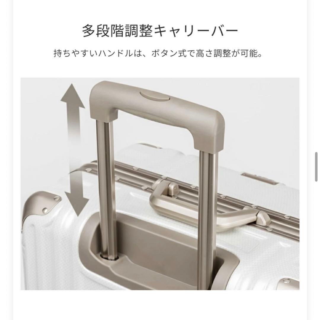 Legend Walker スーツケース M マットシルバー