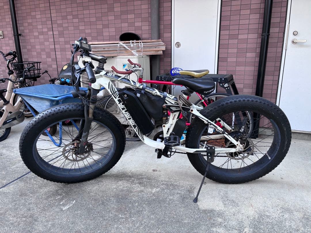 【ジャンク品】電動ファットバイク 26インチ