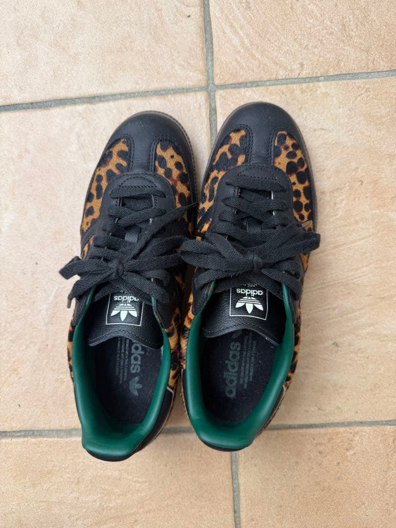 訳アリ！adidas Samba OG レオパード