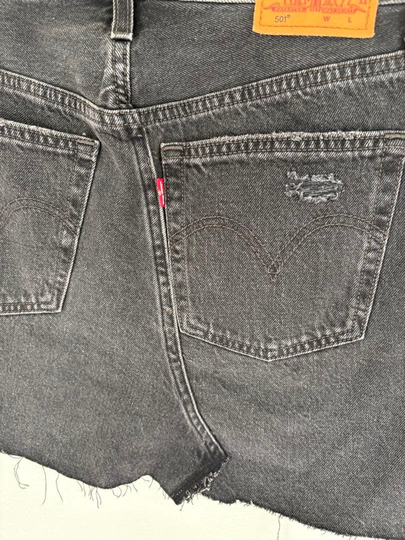 Vintage Levi’s denim for layer BLACK