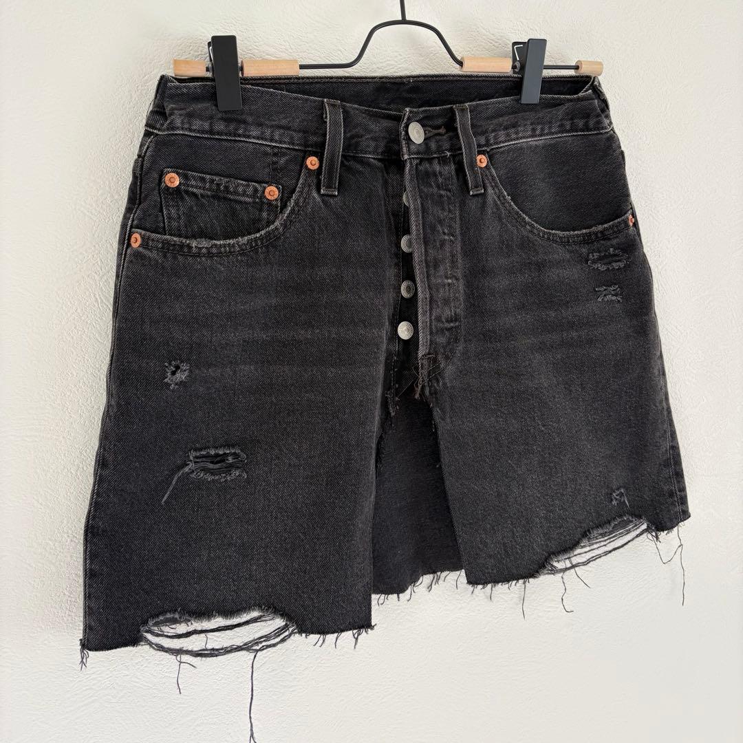 Vintage Levi’s denim for layer BLACK