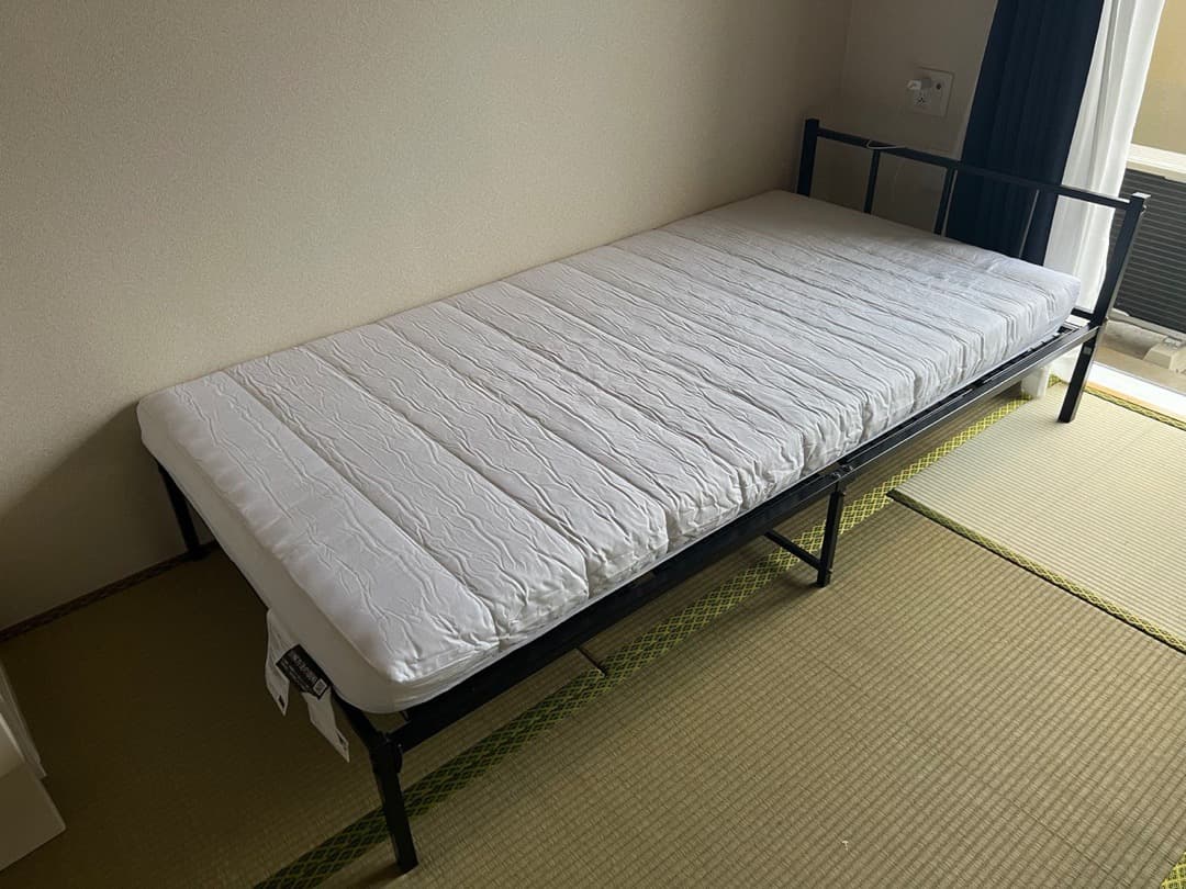 シングルマットレス+ベッド/ベッドフレーム/寝具/新品ベッド/マットレス