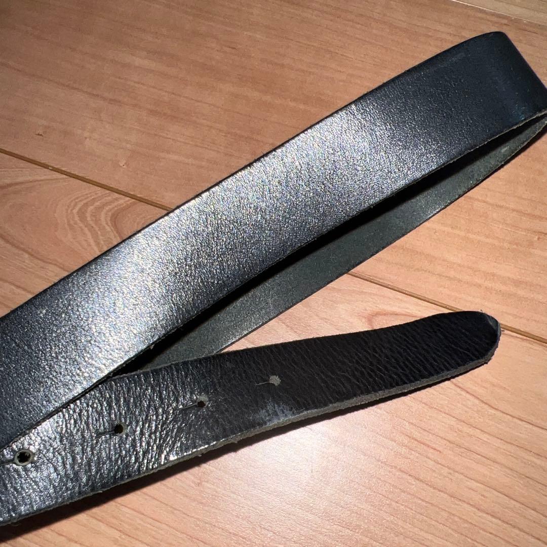 グッチ ベルト デカロゴ GGマーモント ブラック 黒 ゴールド金具