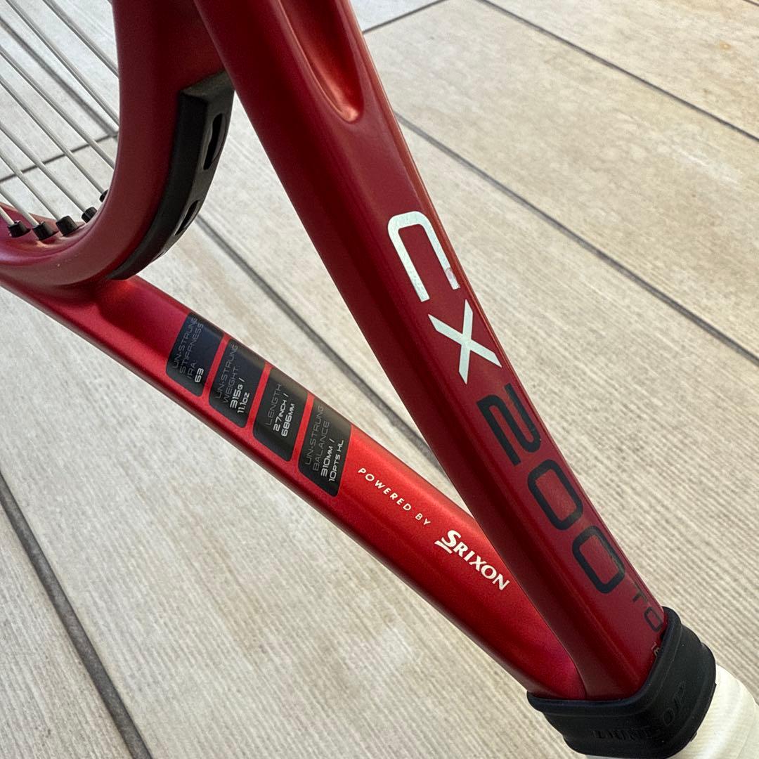 限定モデル ダンロップcx200 ツアー 18×20 G2 テニスラケット