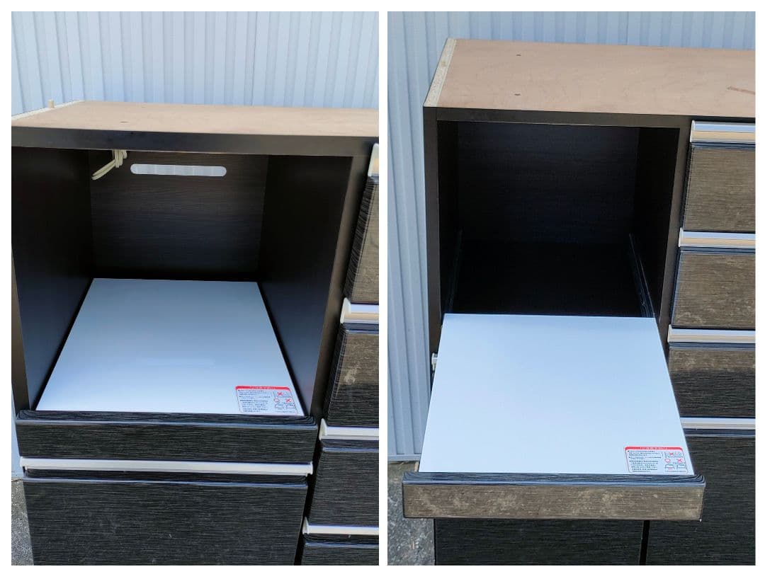 そば62 NITORIキッチンボード Nポスティア120KB BKニトリ