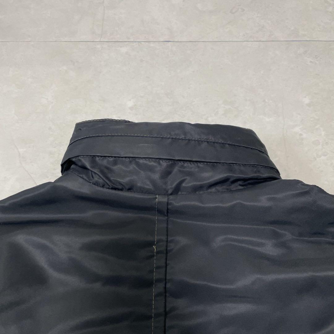 イブサンローラン ブラック イタリア製 サイズ48 XL ショートコート