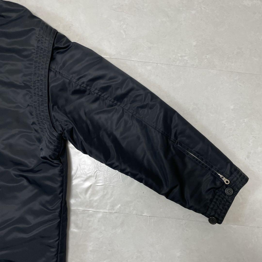 イブサンローラン ブラック イタリア製 サイズ48 XL ショートコート