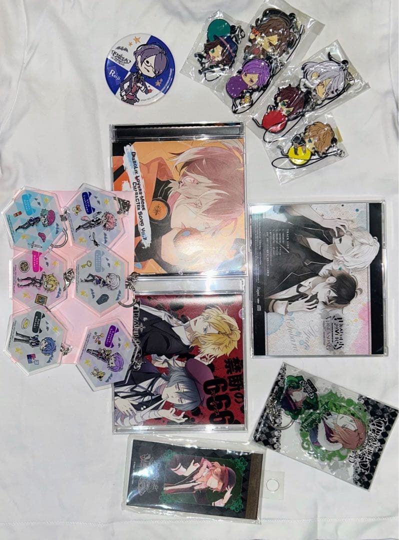 ディアボリックラバーズ アクリルキーホルダー6個セット、CD、その他グッズ