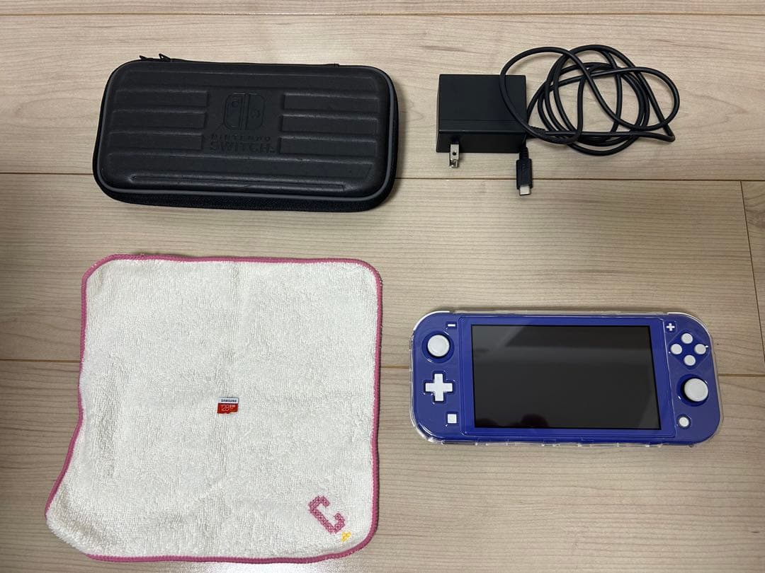 Nintendo Switch Lite 青 本体 + 付属品（初期化済）