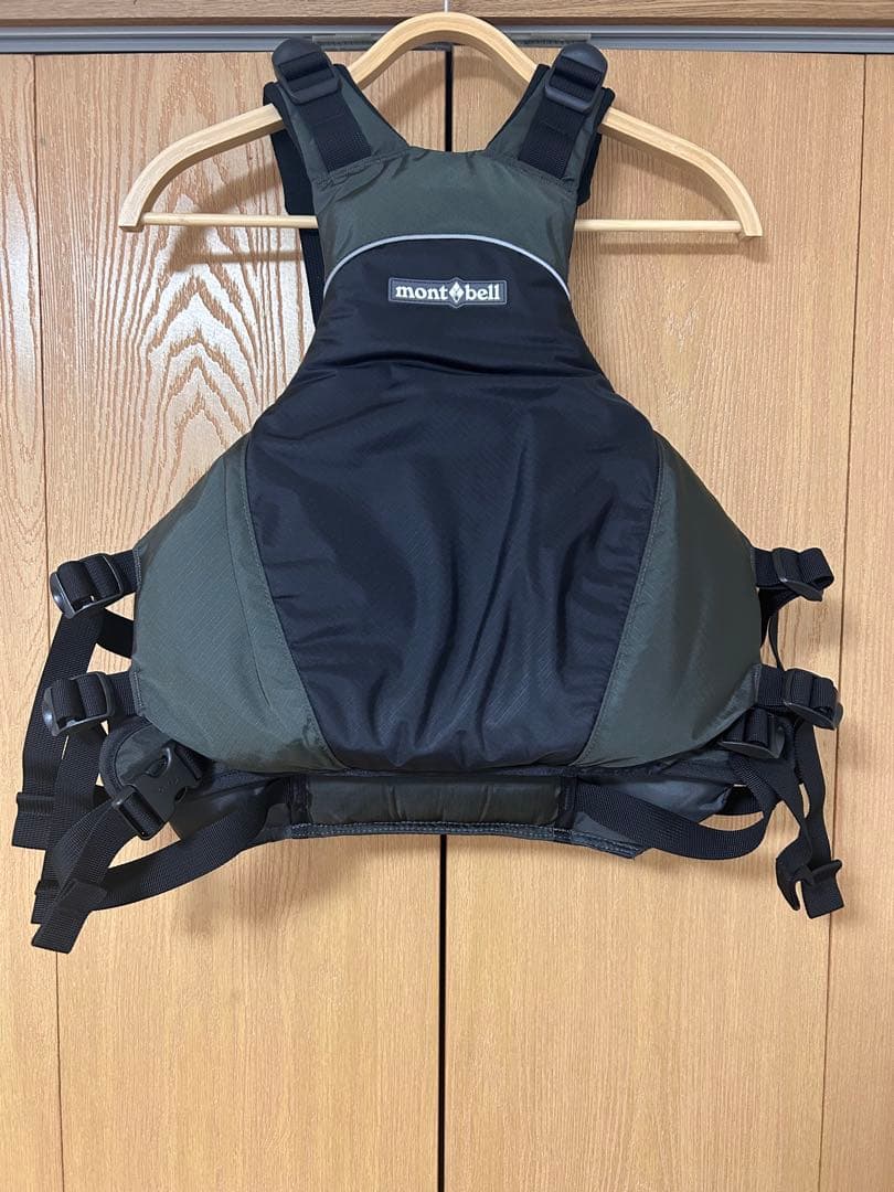 mont-bell ライフジャケット 黒　男女兼用