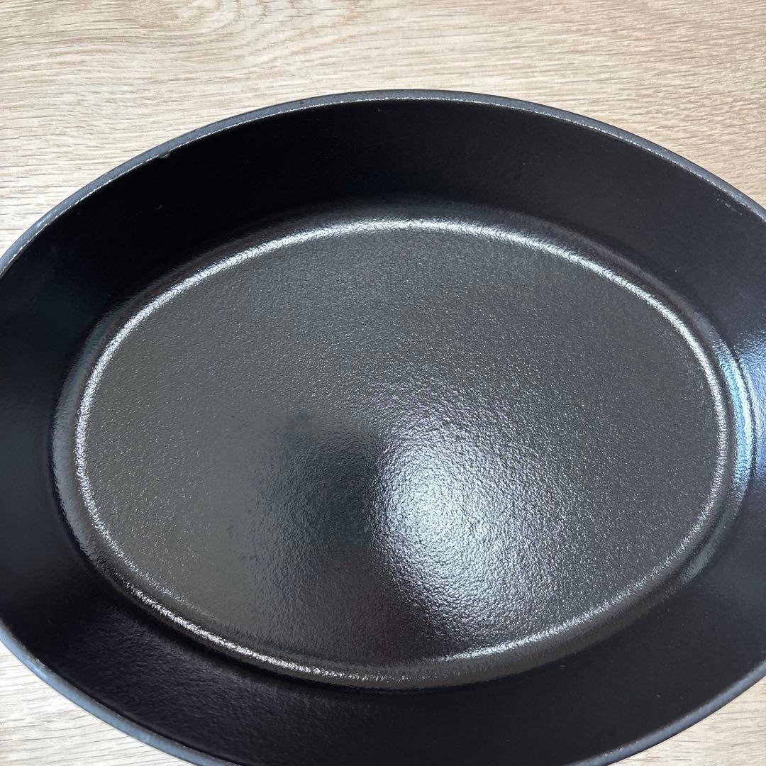 STAUB 鋳鉄製 両手鍋 グレー 約23cm