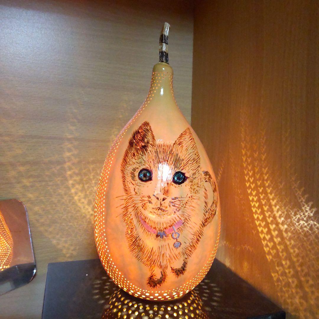 ひょうたんランプシェード照明