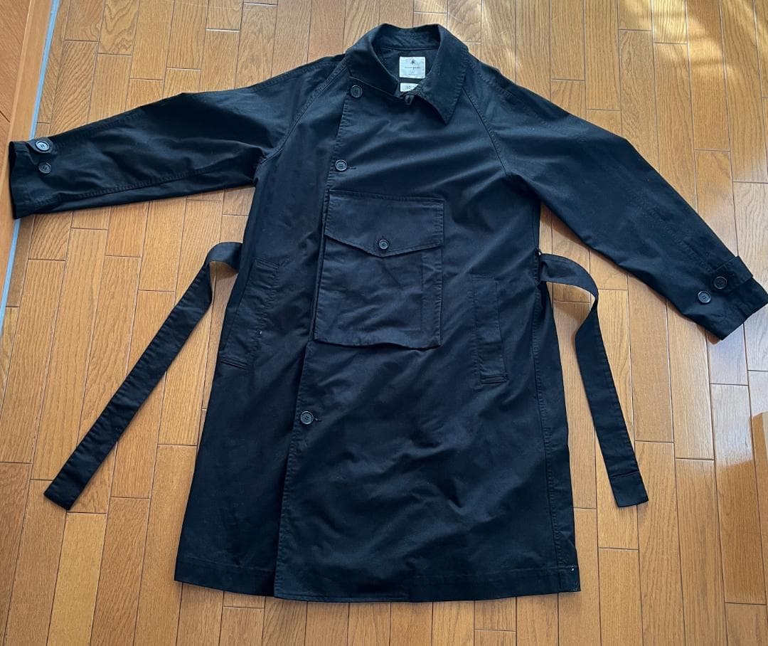  peak TAKIBI spec ブラック トレンチコート L