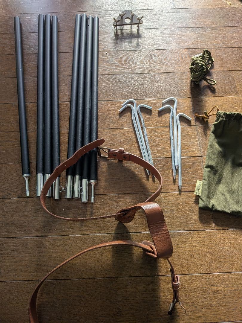 yajincraft 軍幕テント ポーランドテント風グリーン