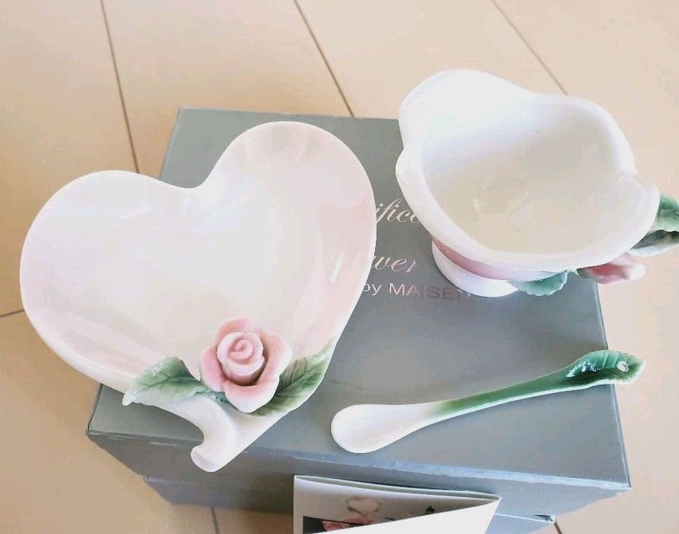 マイセン　華麗なる花コレクション　ティーセット