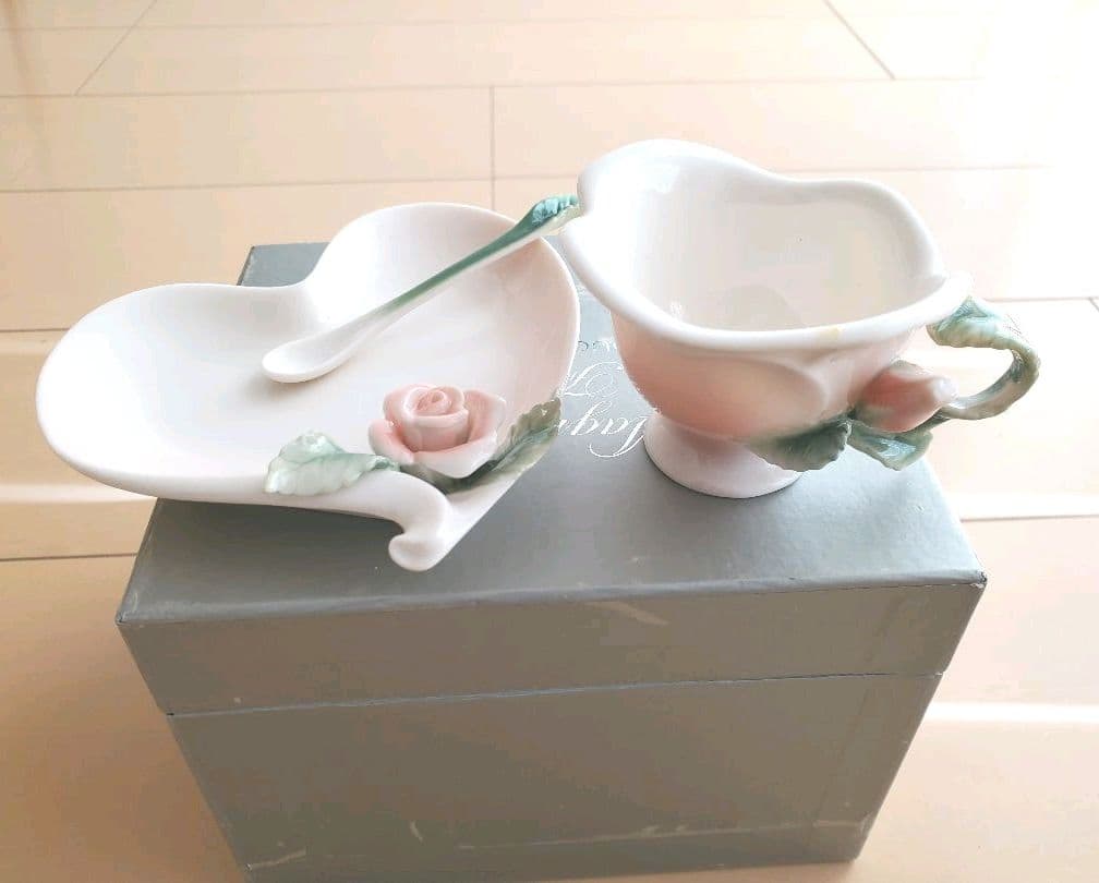 マイセン　華麗なる花コレクション　ティーセット