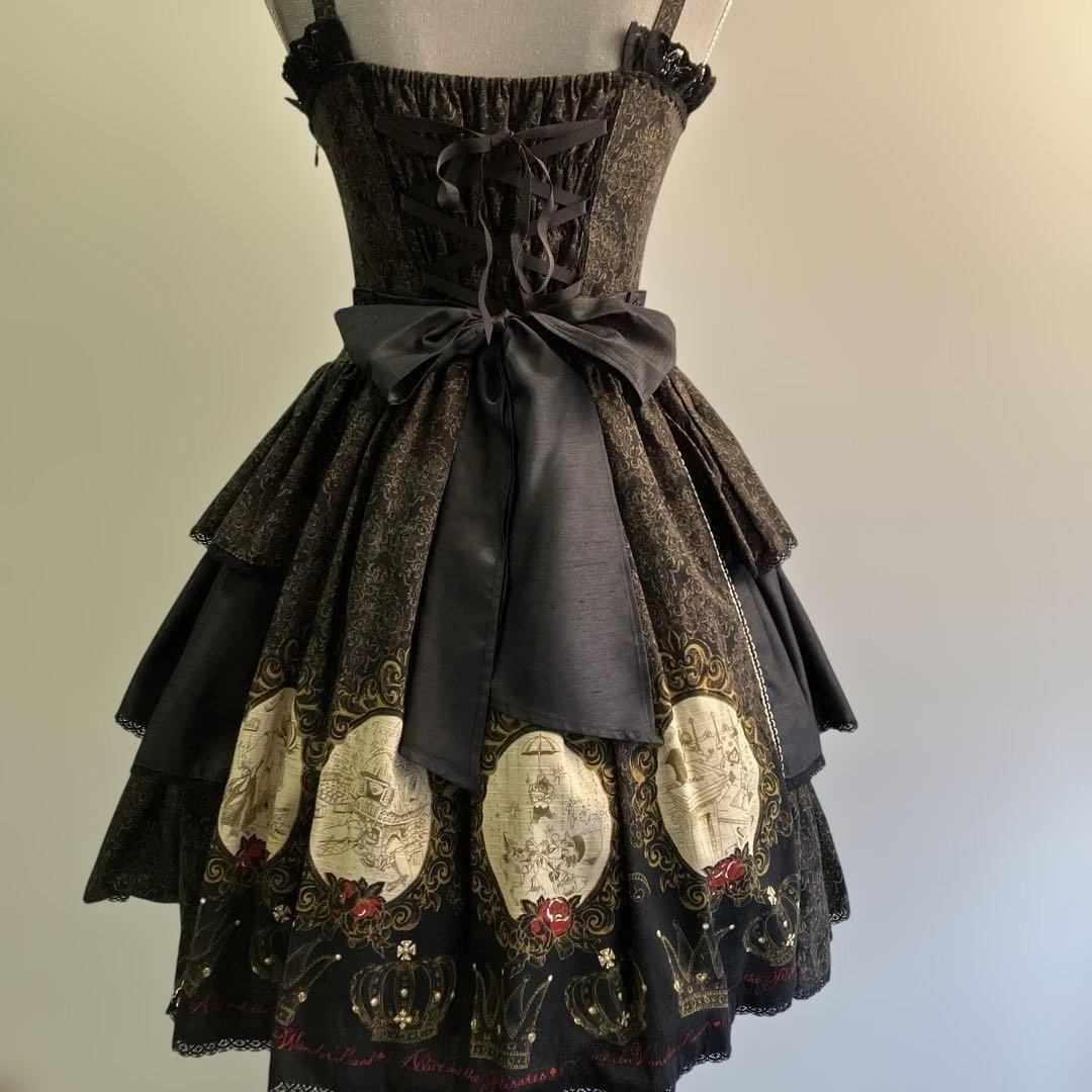 アリスアンドザパイレーツ　ジャンパースカート　ディズニーコラボ【※難有り】