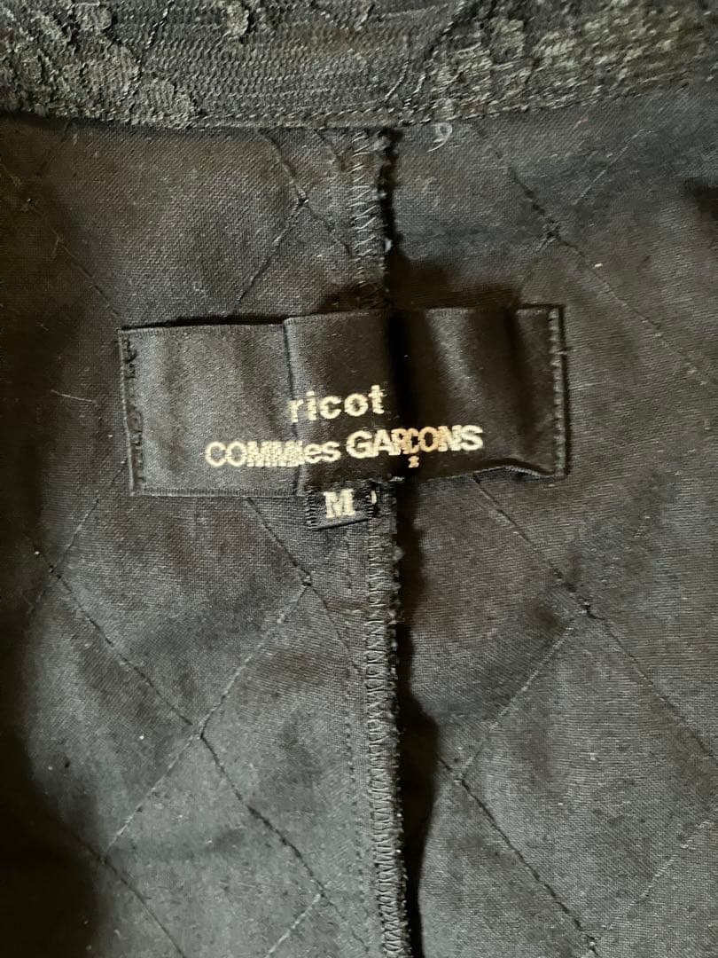 COMME des GARÇONS ricot 半袖シャツ Mサイズ ブラック